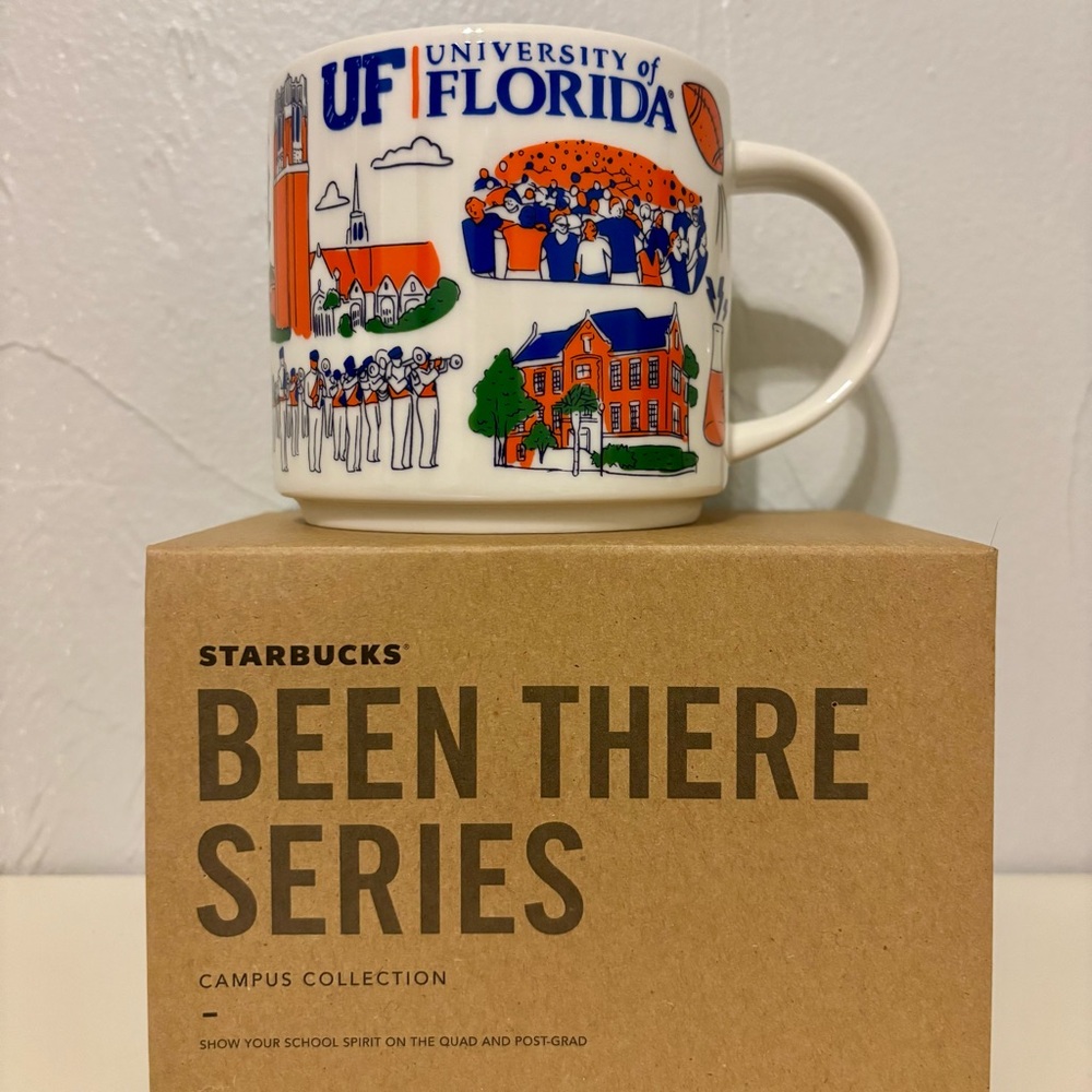 Starbucks University of Florida Gators Been There Series Ceramic Coffee Mug